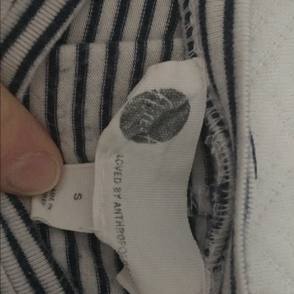 Anthropology loose striped top - Picture 2 of 2